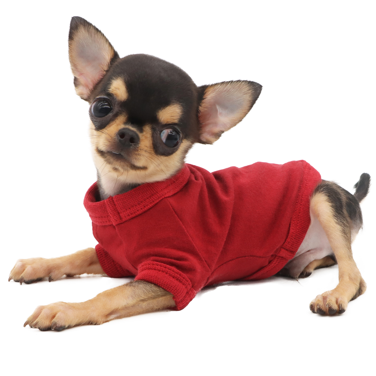 Lophipets solid color vest/ Red/xxs