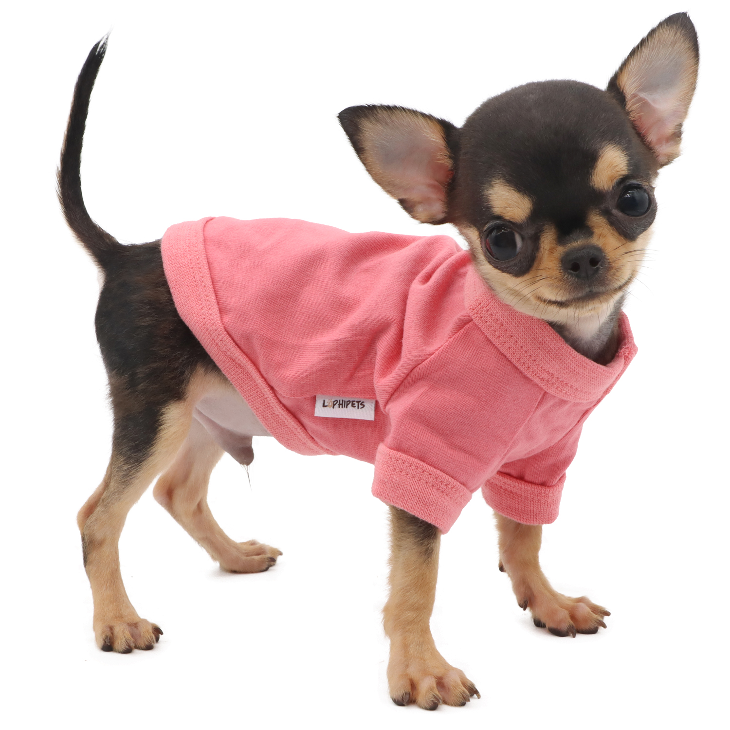 Lophipets solid color vest/ Pink/xxs