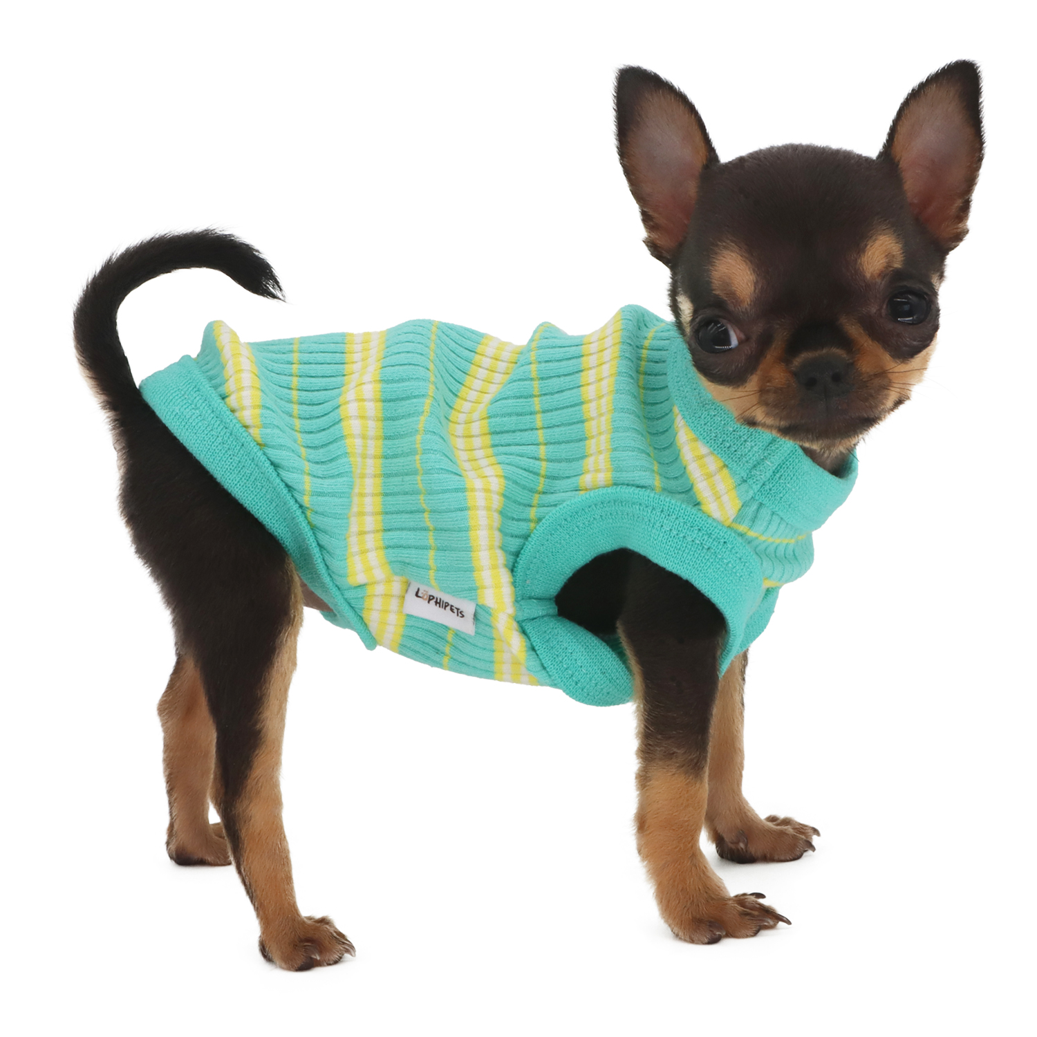 Lophipets pit strip vest/ Green/xxs