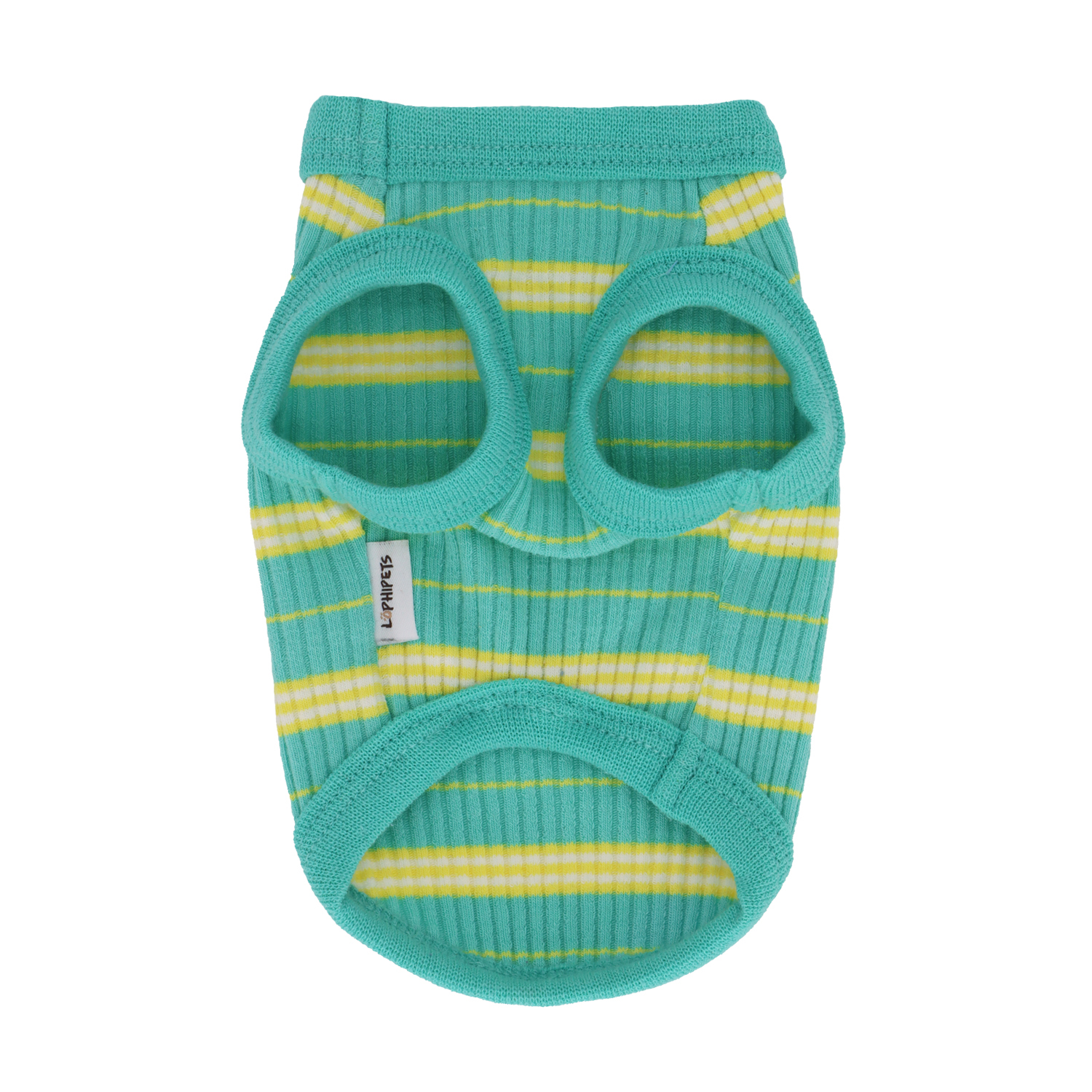 Lophipets pit strip vest/ Green/xxs